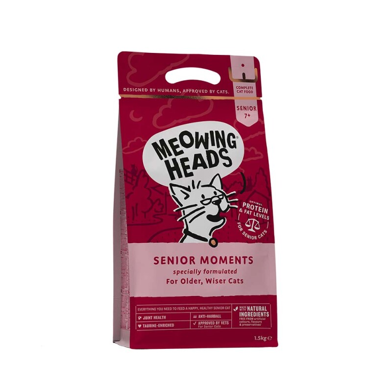 MEOWING HEADS Senior Moments 1,5kg