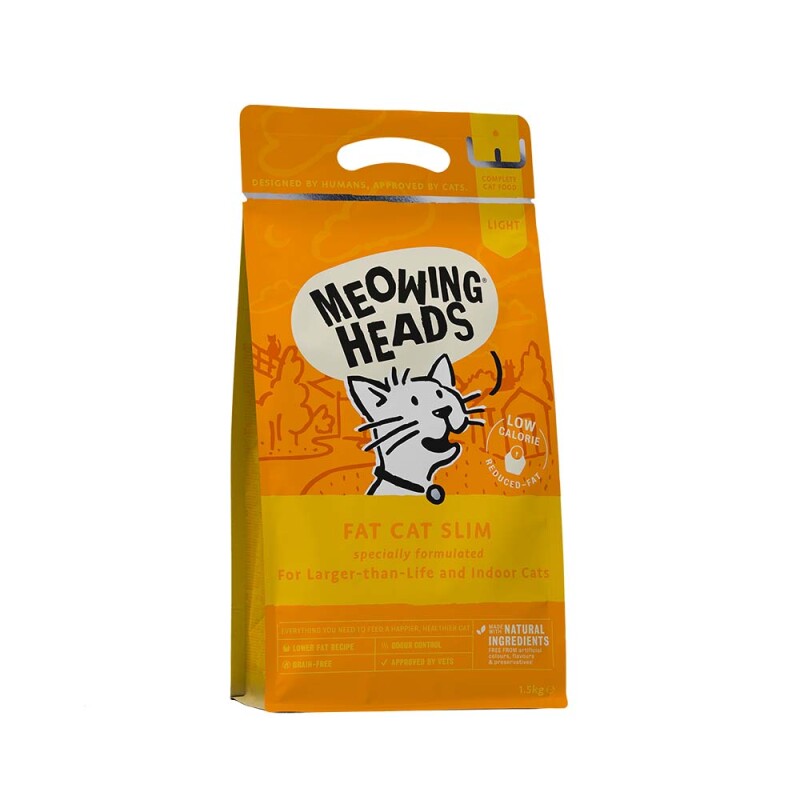 MEOWING HEADS Fat Cat Slim 1,5kg