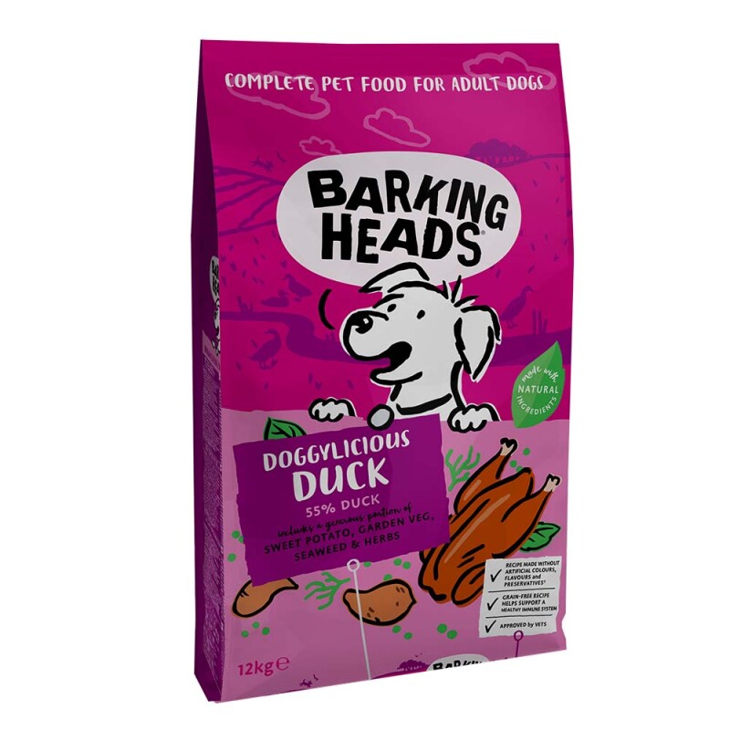 BARKING HEADS All Hounder Fuss Pot Duck 12kg