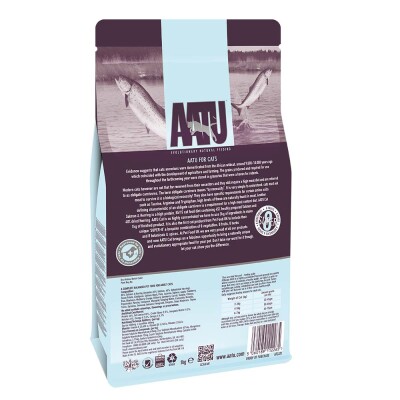 AATU Adult Cat Σολομός & Ρέγγα 1kg