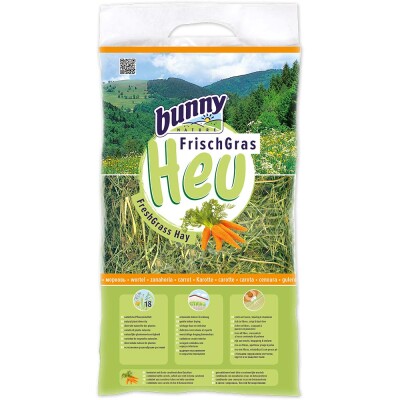 BUNNY FreshGrass Hay Χόρτο με καρότο 500gr