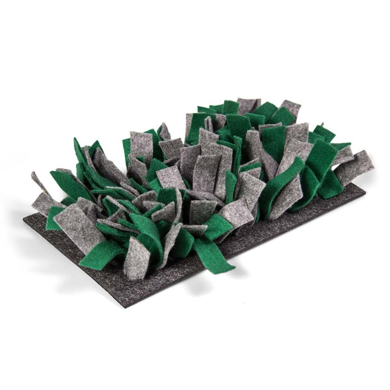 BUNNY Snufflemat Interactive Foraging Fun με τσόχα - Πράσσινο - Γκρι