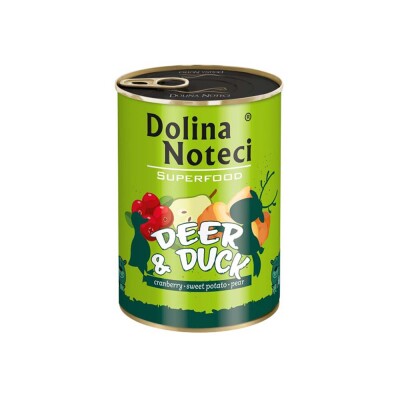 DOLINA NOTECI SUPERFOOD Adult Ελάφι & Πάπια 800gr