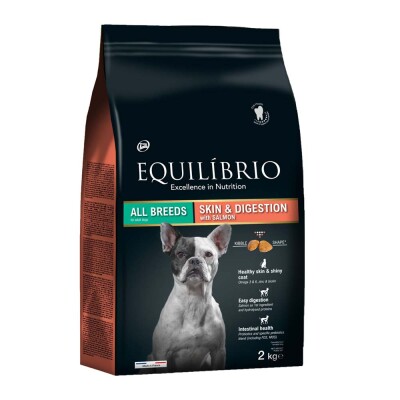 EQUILIBRIO Adult Sensitive Skin and Digestion Salmon 2kg