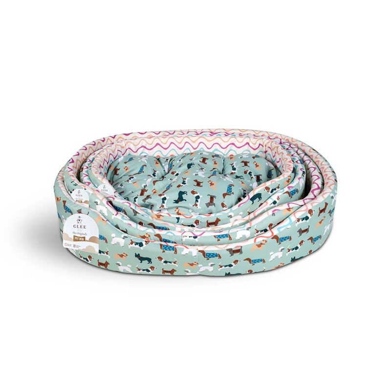 GLEE Κρεβάτι Οβάλ Dogs | Small