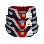 GLEE Κρεβάτι "Basic" - Κόκκινο - Γκρι - Μαύρο | Set