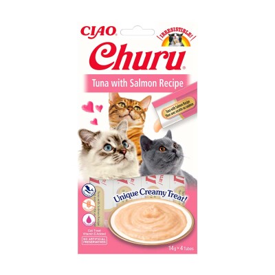 INABA Churu Τόνος & Σολομός 56gr