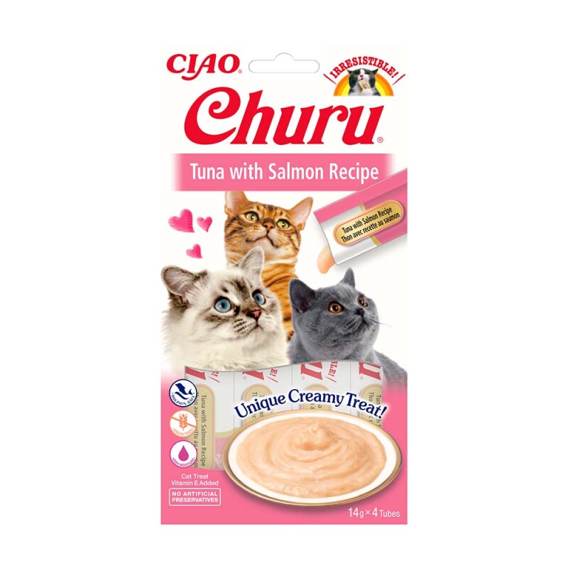 INABA Churu Τόνος & Σολομός 56gr