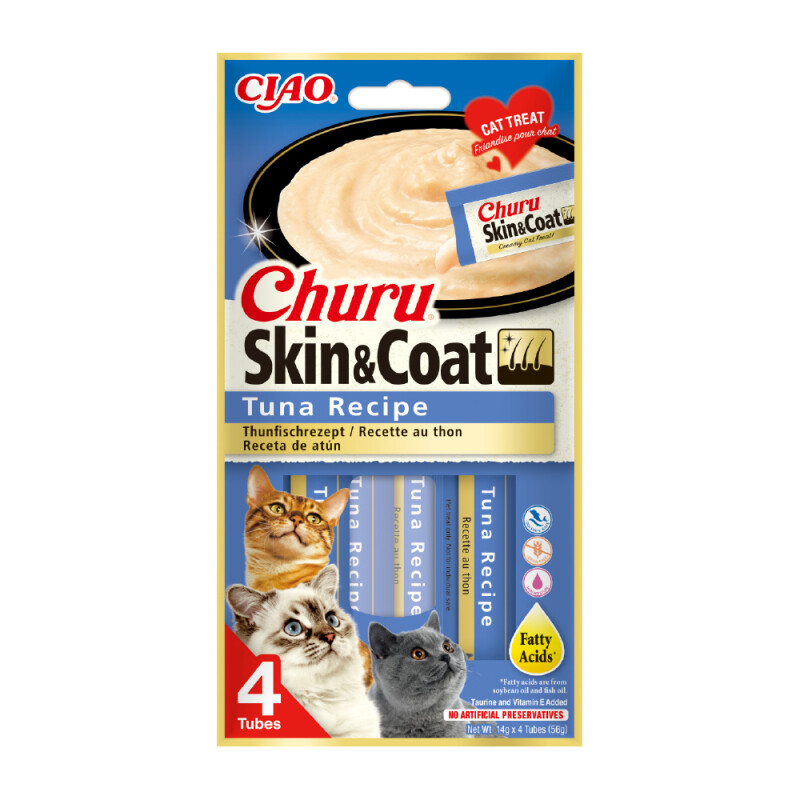 INABA Churu Skin & Coat Τόνος 56gr