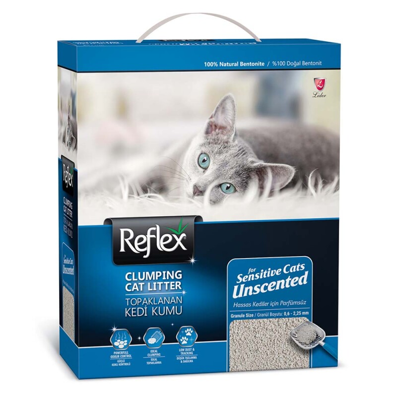 REFLEX Unscented - For Sensitive Cats 10L