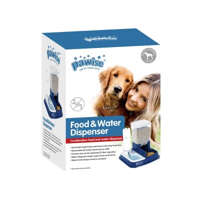 PW  Ταΐστρα και Ποτίστρα σκύλου 30x40x20cm