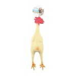 PAWISE Latex Dog Toy Chicken