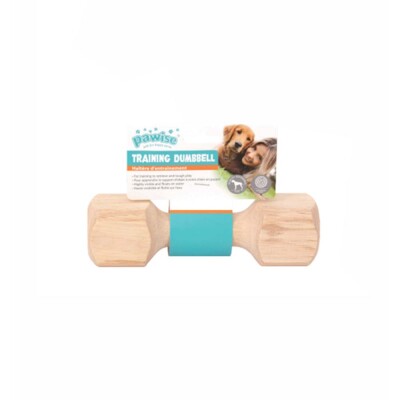 PAWISE Wooden Dumbbell