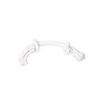 PW Παιχνίδι Σκύλου Rope Bone 2 Knots Natural 17.8cm