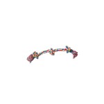 PW Παιχνίδι Σκύλου Rope Bone 3 Knots Multicolor 33cm