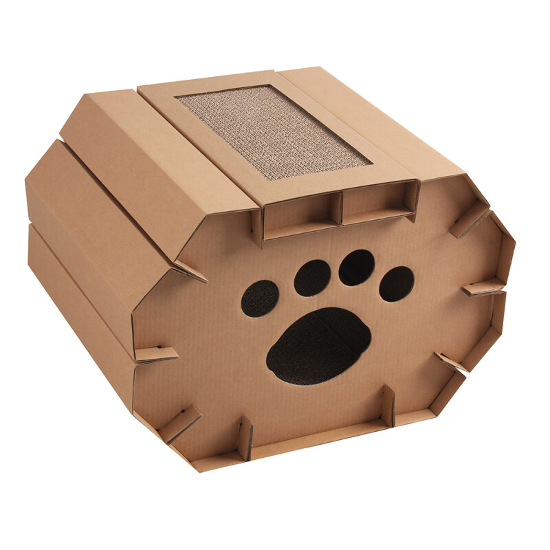 PAWISE Ονυχοδρόμιο 2 σε 1 House 51x38x35,5cm