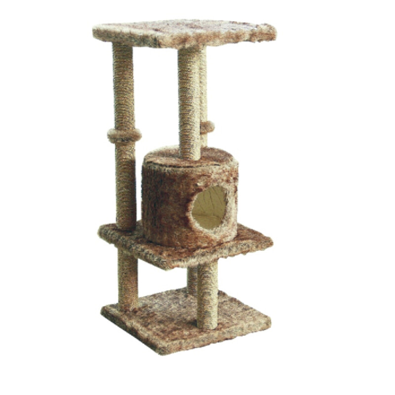 PAWISE Ονυχοδρόμιο Kitty Hide N Seek 45x45x110cm