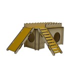 GLEE ΞΥΛΙΝΟ ΣΠΙΤΙ ΤΡΩΚΤΙΚΩΝ 29x18x11cm