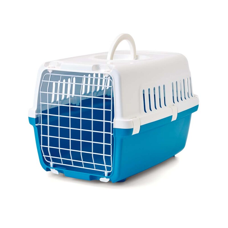 SAVIC Zephos Λευκό-Μπλε / Μεταλλική Πόρτα | 48x31,5x30cm