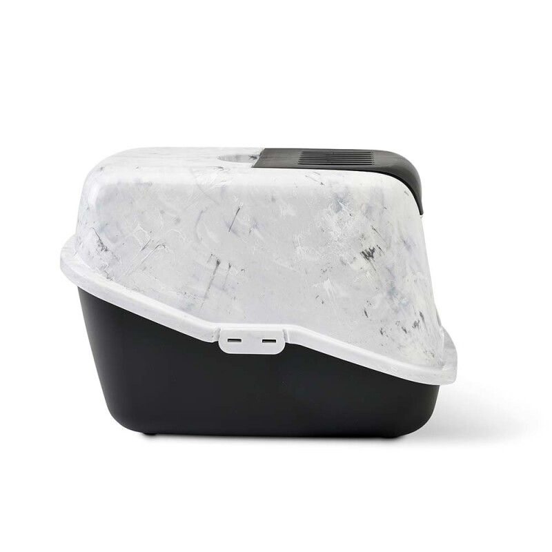 SAVIC Nestor Marble Γκρι-Μαύρο | 56x38x39,5cm