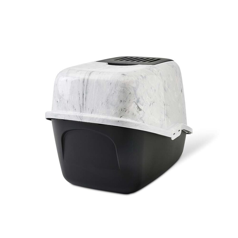 SAVIC Nestor Marble Γκρι-Μαύρο | 56x38x39,5cm