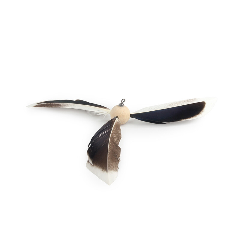 AFP Παιχνίδι Γάτας Instincts Feather Copter Wand Καφέ