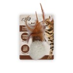 AFP Παιχνίδι Γάτας Snοw Ball Καφέ / Γκρί / Μπέζ