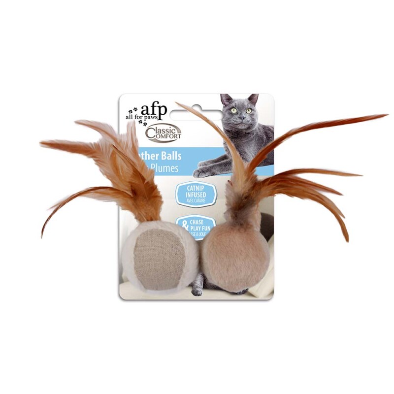 AFP Παιχνίδι Γάτας Comfort Feather Balls