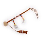 AFP Παιχνίδι Γάτας Magic Wand Καφέ / Μπέζ / Εκρού