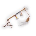 AFP Παιχνίδι Γάτας Magic Wand Καφέ / Μπέζ / Εκρού