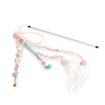 AFP Παιχνίδι Γάτας Knotty Habit Long Butterfly Wand Ροζ