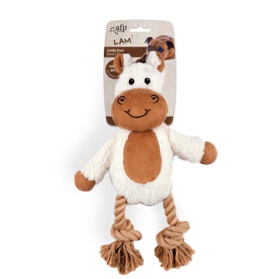 AFP Παιχνίδι Σκύλου Lambswool Cuddle Knotted Rope