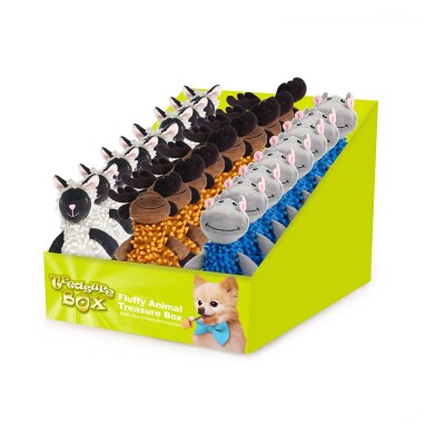 AFP Παιχνίδι Σκύλου Treasure Box Fluffy Animal 24 pk