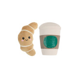 AFP Παιχνίδι Σκύλου Little Buddy Croissant with coffee