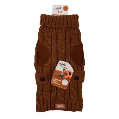 AFP Cord & Wool Πουλόβερ Καφέ Lg