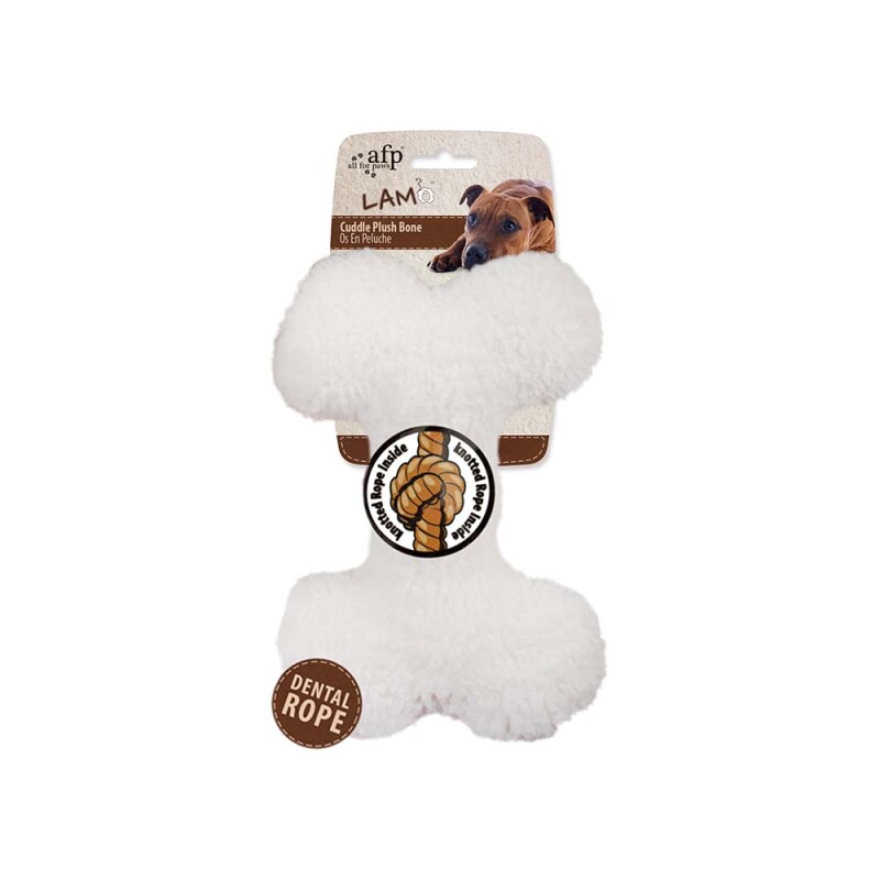 AFP Παιχνίδι Σκύλου Lambswool Plush Bone 9''