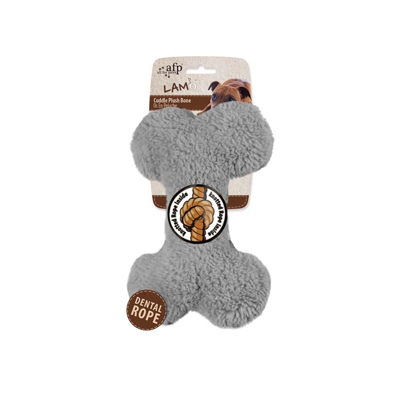 AFP Παιχνίδι Σκύλου Lambswool Plush Bone 9''