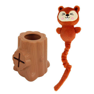 AFP Educational Dog Toy Treat Hider Squirrel