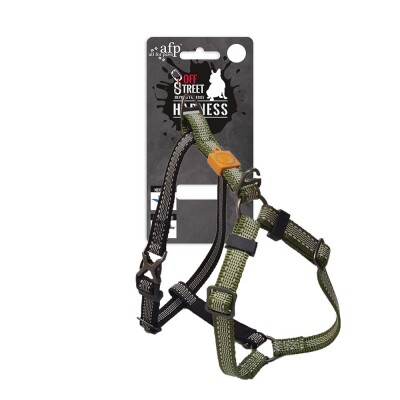 AFP Dog Non-pull Harness Olve Green