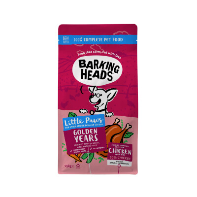 BARKING HEADS Little Paws Golden Years Chicken