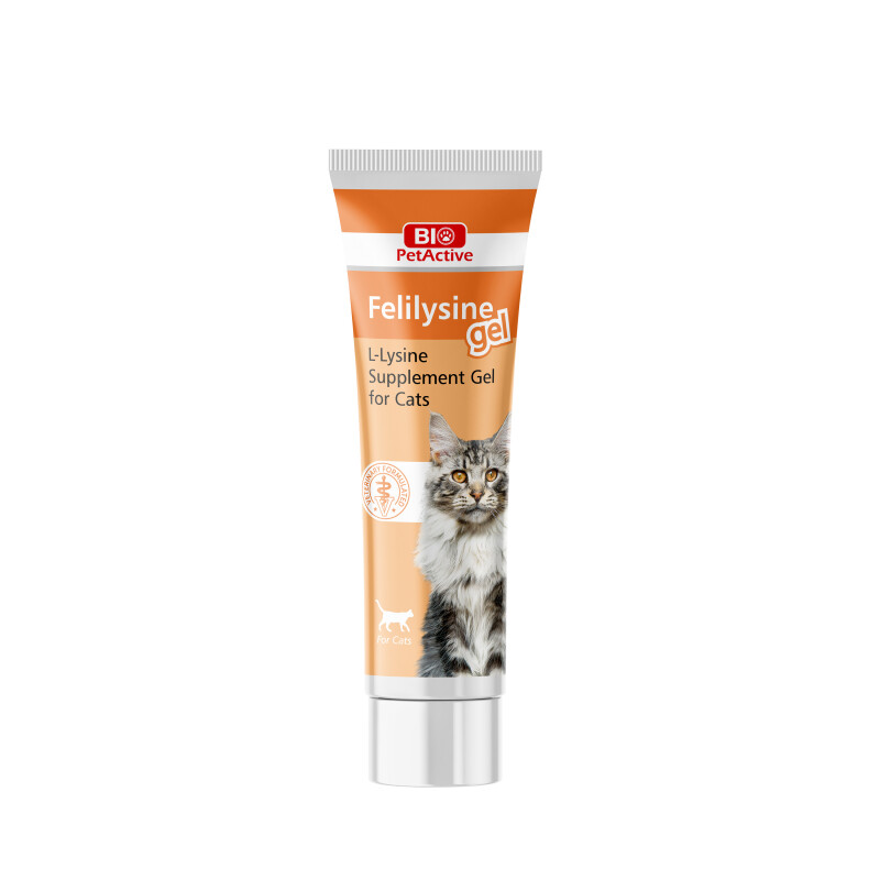 BIO PETACTIVE Felilysine Gel (L-Lysine Gel for Cats) 100ml