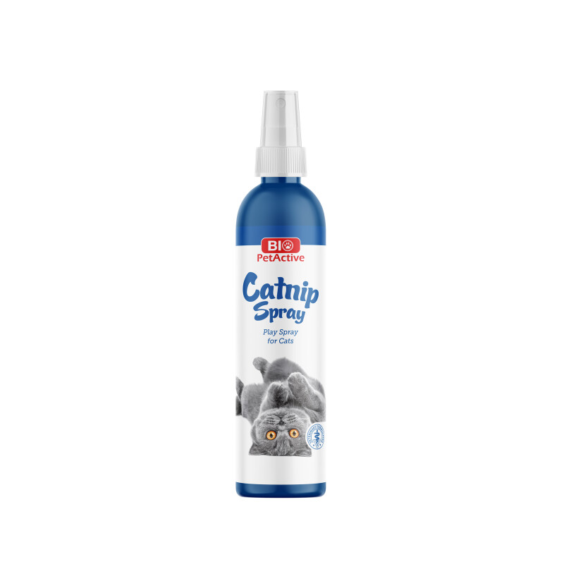 BIO PETACTIVE Catnip Spray (Play Spray for Cats) 100ml