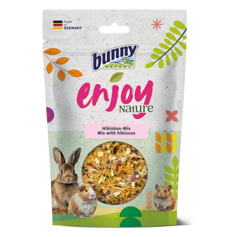 BUNNY Enjoy Nature Mix Hibiscus - μίγμα με ιβίσκο 6x50gr