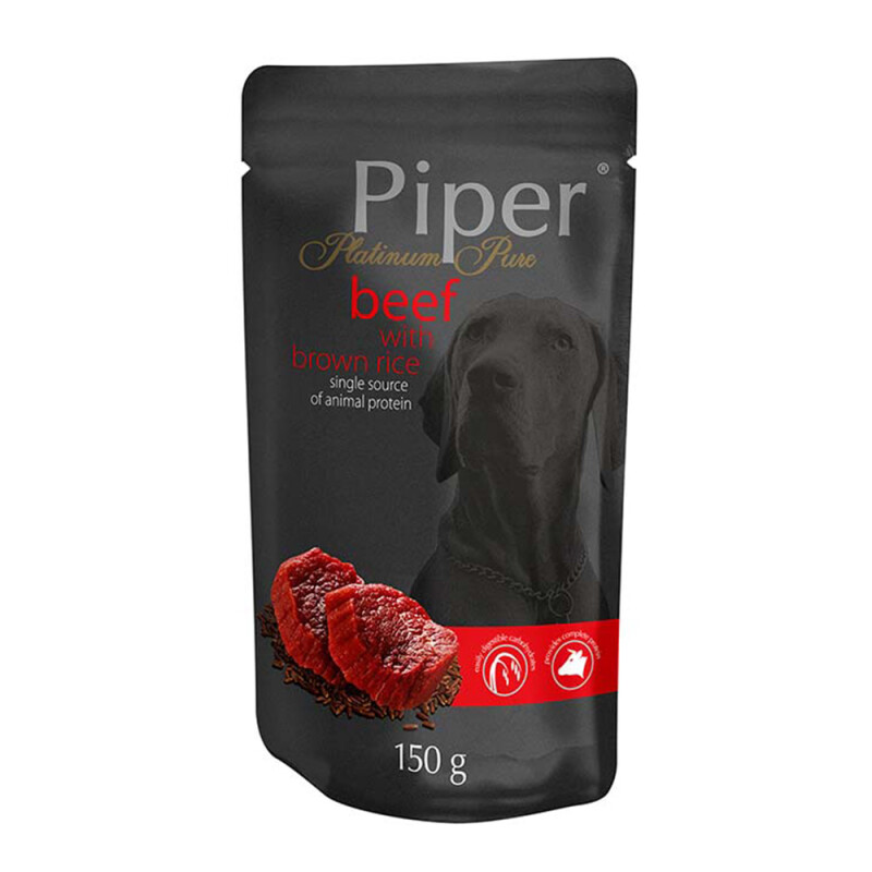 PIPER Μονοπρωτεϊνική υγρή τροφή σε φακελάκι (Pouches) 150gr