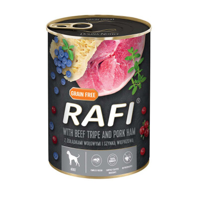 RAFI Adult Προσούτο, Εντόσθια Βοδινού, Blueberry & Cranberry 400gr