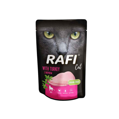 RAFI Υγρή τροφή πατέ σε φακελάκι (χωρίς σιτηρά) 100gr