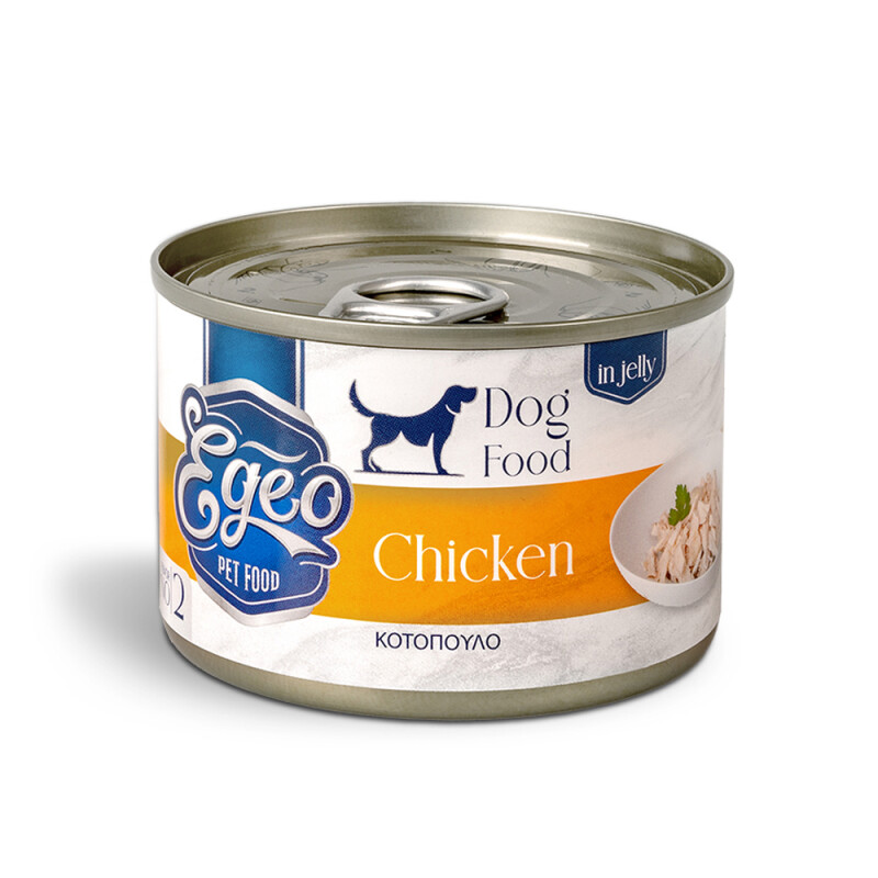 EGEO Υγρή τροφή σε ζελέ για σκύλους 160gr