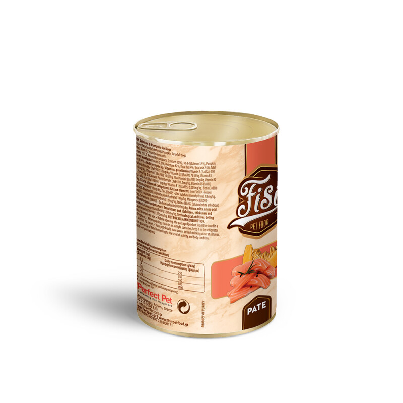 FISI Dog Adult Salmon & Pumpkin 12x400gr