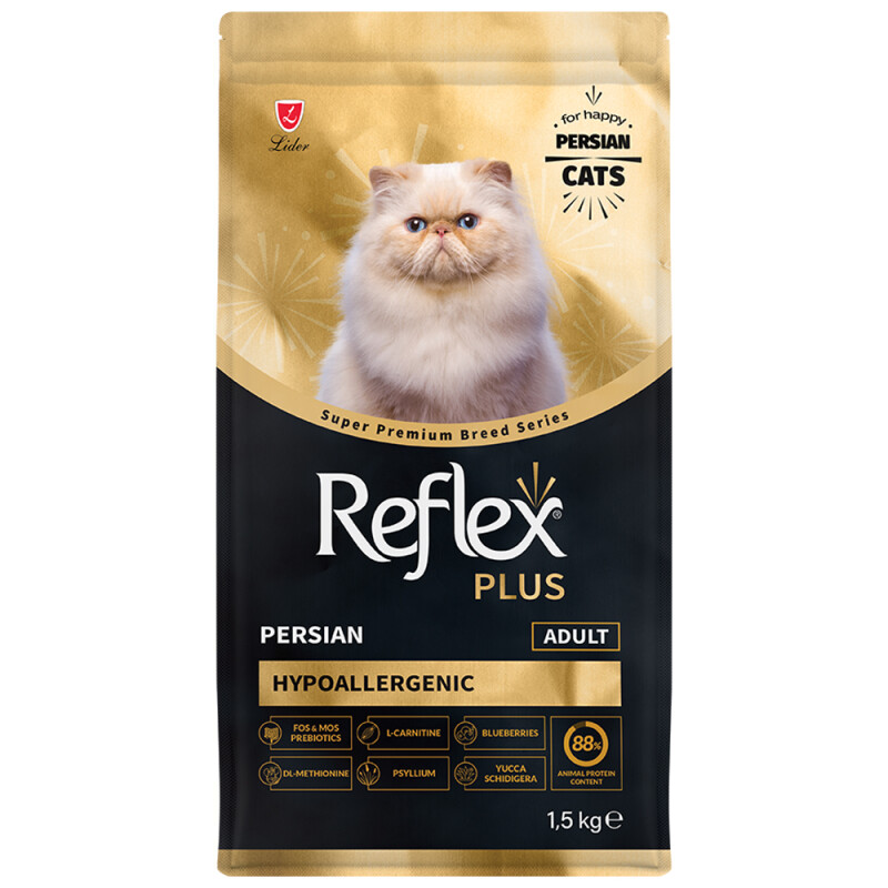 REFLEX PLUS Breed Persian Adult Cat Hypoallergenic 1,5kg