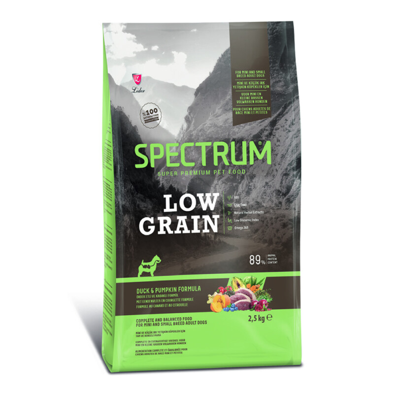Spectrum Adult Mini Small Breed Duck & Pumpkin 2,5kg